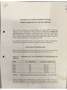 LESIONES DE CAUSA EXTERNA FATALES PRIMER SEMESTRE DE 1997 EN PEREIRA.pdf