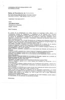 Nota al Presidente de Colombia