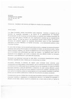 Solicitud Derecho de Réplica en Medios de comunicacion