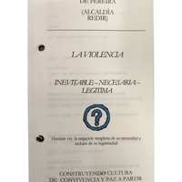 LA VIOLENCIA_ INEVITABLE – NECESARIA – LEGITIMA .pdf