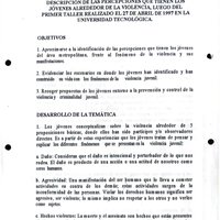 Descripción de las percepciones que tienen los jóvenes alrededor de la violencia, luego del primer taller realizado el 27 de abril de 1997 en la Universidad Tecnológica.pdf