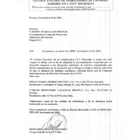 Carta de remisión de documentación sobre dirigentes sindicales amenazados - 14_11_2002.pdf